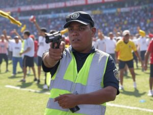 Caos en Celaya: Guardia de Seguridad Apunta con Pistola a Aficionados tras Eliminación en Liga de Expansión