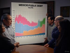 La deuda pública de México alcanza niveles alarmantes: 49.9% del PIB en 2025