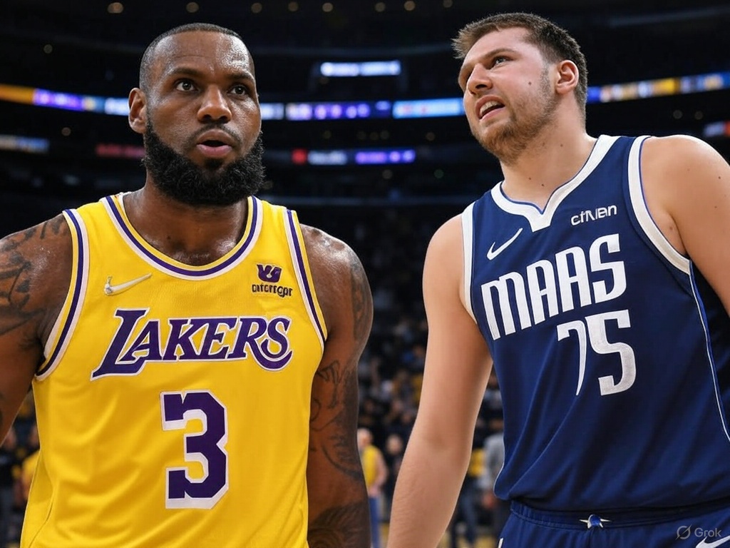 Los Lakers se despiden temprano: LeBron y Doncic caen en primera ronda de los playoffs NBA