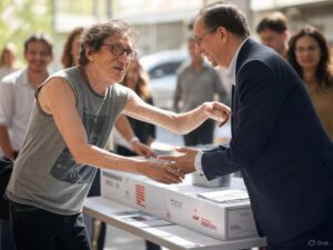 Charly García entrega su legado musical al Instituto Cervantes en un acto histórico