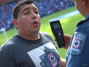 Alcoholímetro en el fútbol: Pruebas gratuitas sorprenden a aficionados en el Cruz Azul vs. León