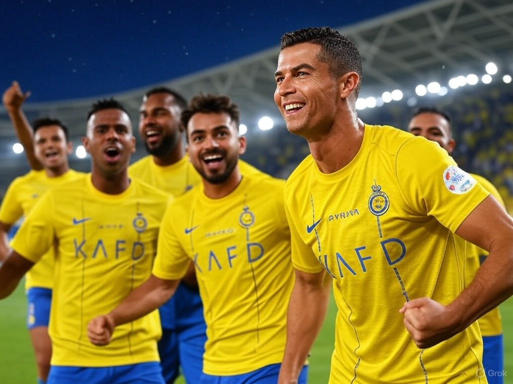 ¡Cristiano Ronaldo arrasa con Al-Nassr y lidera una goleada histórica en Arabia Saudita!