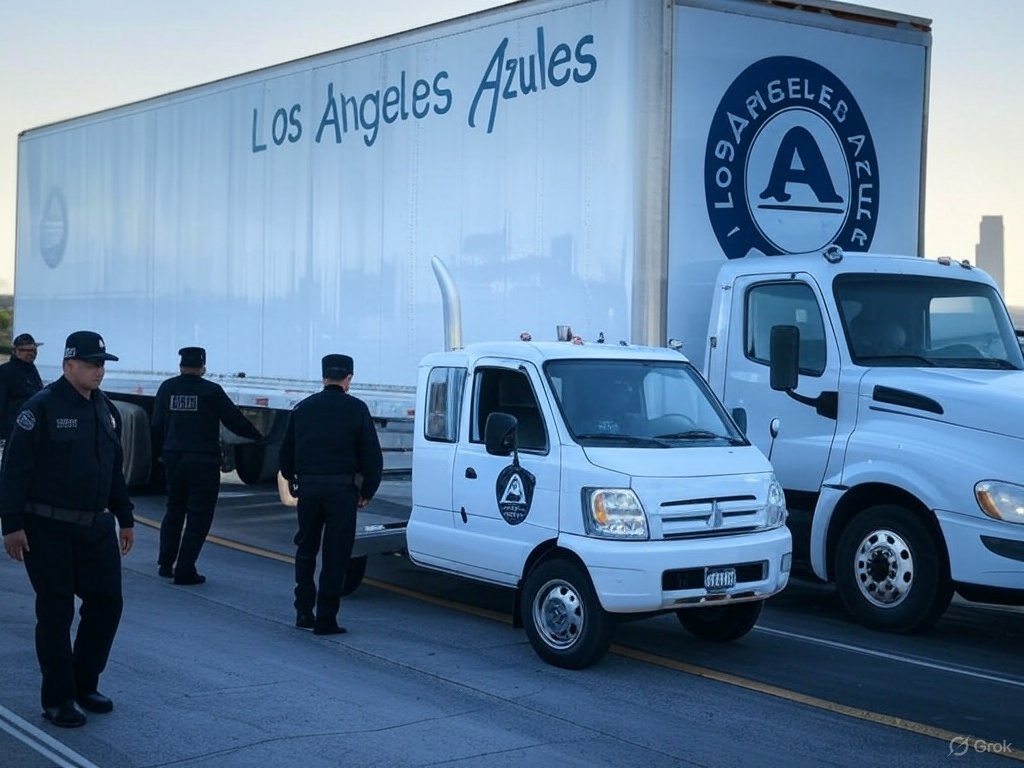 ¡Asaltan a Los Ángeles Azules en plena carretera México-Puebla!