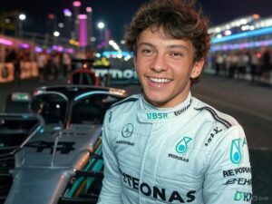 ¡Kimi Antonelli, el nuevo prodigio de Mercedes que hace historia en la Fórmula 1!