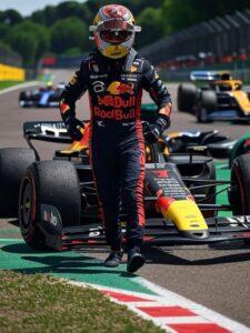 Verstappen queda en segundo lugar en Emilia-Romagna: Piastri y McLaren dominan la pole