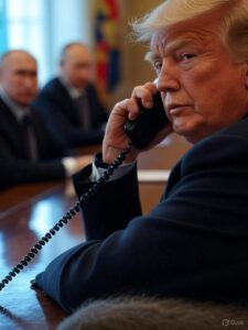 Trump anuncia llamadas con Putin y Zelenski para poner fin a la guerra en Ucrania