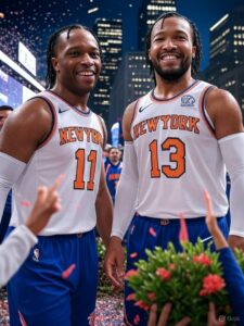Los Knicks de Nueva York desatan la locura en las calles tras alcanzar la final de la Conferencia Este