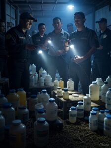 Autoridades guatemaltecas desmantelan un laboratorio clandestino de drogas y capturan a un mexicano en un operativo que sacude la región.