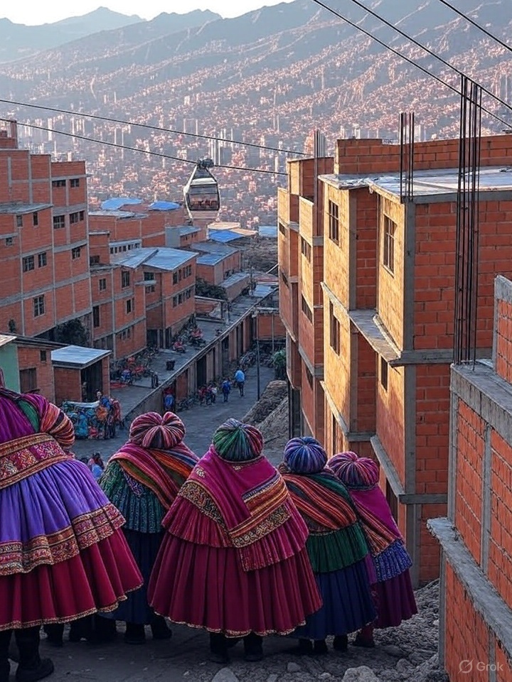 La Paz, Bolivia: La ciudad que nunca termina de construirse