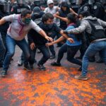 Nueve personas detenidas en Guadalajara tras violentos enfrentamientos en el Parque Rojo