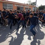 Violencia en Tlalnepantla: Porros desatan caos en el Colegio de Bachilleres 5