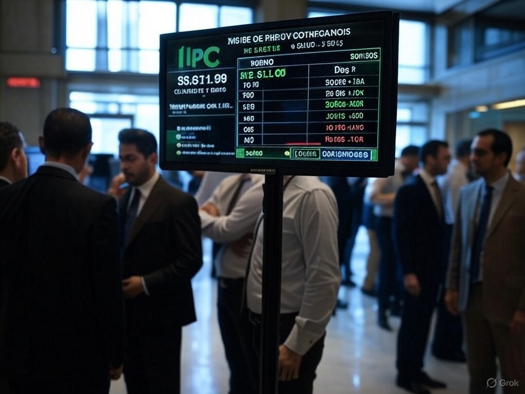 La Bolsa Mexicana de Valores sufre un tropiezo: cierra la semana con una pérdida del 1.6%