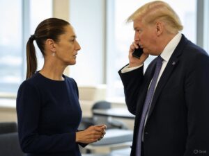 ¡SHEINBAUM Y TRUMP EN LLAMADA SECRETA! ¿QUÉ ACUERDOS OCULTAN?