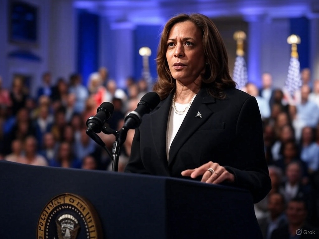 Kamala Harris reaparece y enciende alarmas: ¿Estados Unidos al borde de una crisis constitucional?