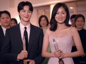 Byeon Woo Seok y Kim Hye Yoon arrasan en los Baeksang Arts Awards 2025 con su química en Lovely Runner