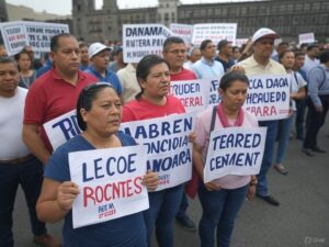 ¡Exigen justicia laboral! Miles marchan en la CDMX por el Día del Trabajo