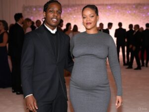 Rihanna y A$AP Rocky esperan su tercer hijo: la gran revelación en la Met Gala 2025
