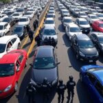 Caos vial en Periférico: tráiler volcado en Naucalpan paraliza la Ciudad de México
