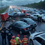 Grave carambola en la carretera Celaya-Cortazar desata caos vial en Guanajuato