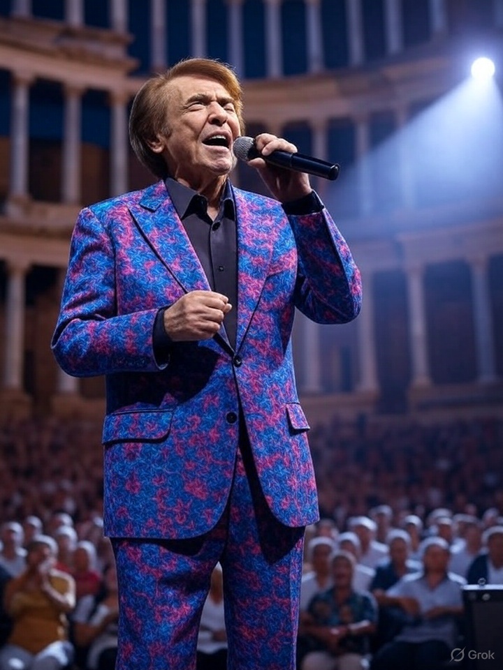 Raphael regresa con fuerza: su gran noche en el Teatro Romano de Mérida