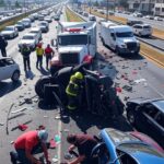 Caos en Toluca: Choque de camiones deja decenas de heridos y expone el descontrol en el transporte público