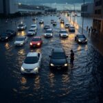 Lluvias desatan caos en la CDMX: calles inundadas y el AICM bajo el agua