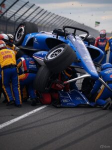 Impactante choque en IndyCar: El halo salva la vida de Josef Newgarden en un accidente espectacular