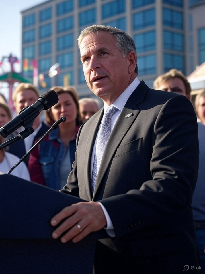 **Gobernador Menchaca estrena oficinas de Hacienda en la Feria de Pachuca: ¿Eficiencia o despilfarro?**