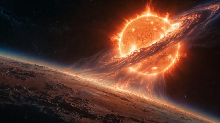 Revelan Impacto de Supertormenta Solar en Marte